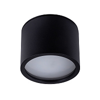 Светильник накладной Arte Lamp Intercrus GX53 15 Вт 1 кв.м черный IP44 (A5543PL-1BK)
