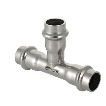 Тройник Valtec (VTi.931.I.181818) 18 х 18 х 18 мм нержавеющая сталь