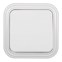 Выключатель Svet одноклавишный накладной белый (0603-00011)