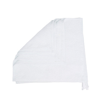 Набор салфеток махровых 30х30 см белый (5 шт.)