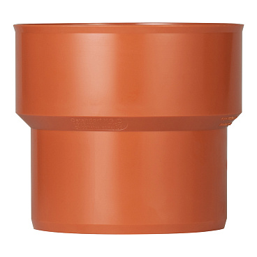 Переходник Ostendorf KGUG d160х150 мм пластиковый на чугун для наружной канализации (222820)