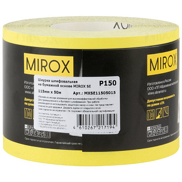 Наждачная бумага Mirox SE 115 мм 50 м Р150