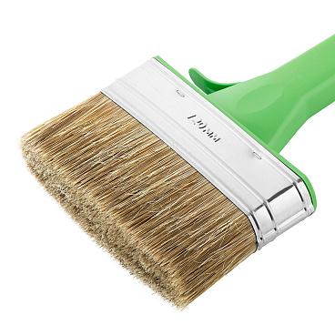 Кисть плоская смешанная щетина пластиковая ручка Wenzo Pro 120х25 мм для антисептиков