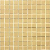 Мозаика Mir Mosaic Natural Color palette бежевая стеклянная 300х300х4 мм глянцевая