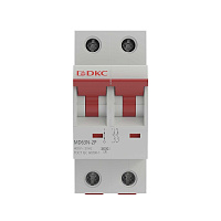 Автоматический выключатель модульный DKC Yon Max MD63N 2P 6А тип C 6 кА 400 В (MD63N-2PC6)