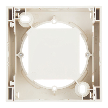 Коробка монтажная Systeme Electric AtlasDesign накладная бежевая (ATN000200)