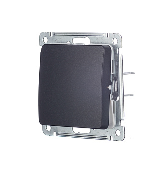 Переключатель Hegel Master одноклавишный встраиваемый черный (ВС10-461-08)