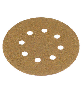 Диск шлифовальный Starcke d125 мм P40 на липучку перфорированный (5 шт.)