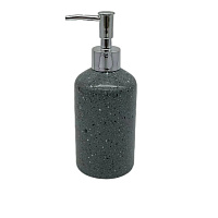 Дозатор для мыла Primanova Grey настольный керамика серый (DR-81210)