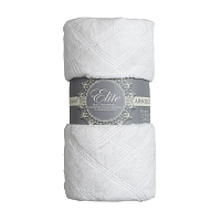 Плед 150х200 см TexRepublic микрофибра белый