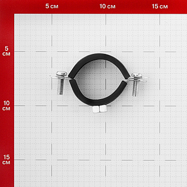 Хомут сантехнический 1 1/4" 42-45 мм оцинкованная сталь (30 шт.)