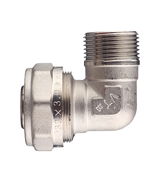 Угол VALTEC (VTm.353.N.003206) 32 обж(ц) х 1 НР(ш)