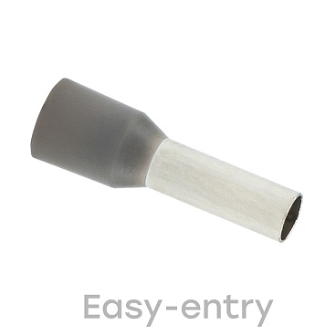 Наконечник штыревой втулочный изолированный EKF PROxima НШВИ 9 мм х 4 кв. мм (50 шт.)