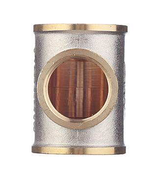 Тройник переходной 1 ВР(г) х 3/4 ВР(г) х 1 ВР(г) латунный