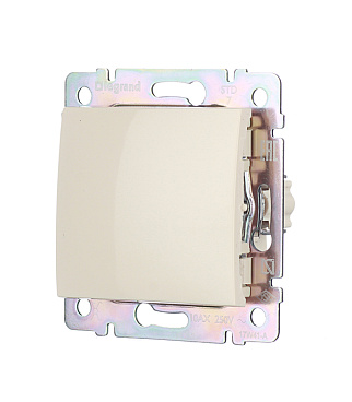 Переключатель Legrand Valena одноклавишный встраиваемый слоновая кость (695608)