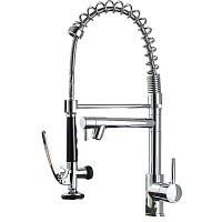 Смеситель для кухни профессиональный Профсан хром (104-39)