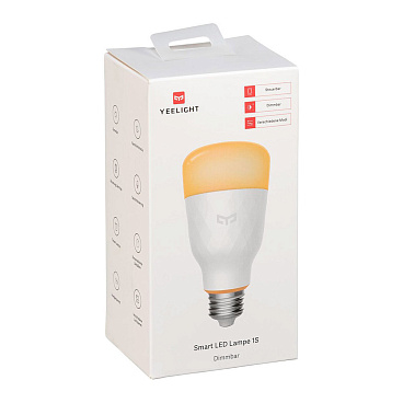 Лампа умная светодиодная Yeelight E27 8,5 Вт 800 Лм 180-260 В груша матовая (1 шт.)