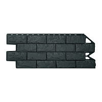 Панель фасадная Альта-Профиль Фагот Эко 1020х430 мм графит