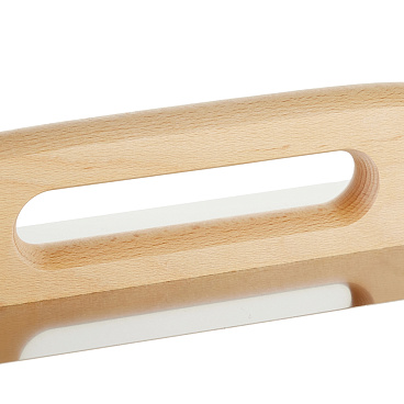 Гладилка плоская Wenzo 480х130 мм для клея и штукатурки с деревянной ручкой