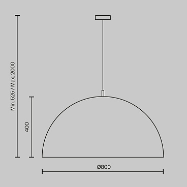 Подвесной светильник Maytoni MOD169PL-05GB1
