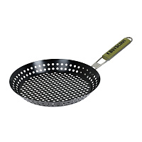 Жаровня для жарки морепродуктов и овощей Boyscout углеродистая сталь с антипригарным покрытием 53х30х3 см