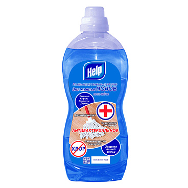 Средство Help для мытья пола Морской бриз 1 л