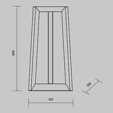Ландшафтный светильник Outdoor O466FL-L12B3K