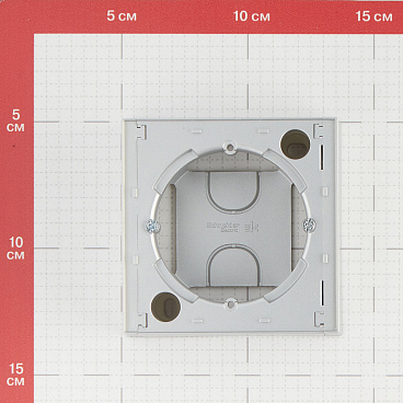 Коробка монтажная Systeme Electric AtlasDesign накладная алюминий (ATN000300)