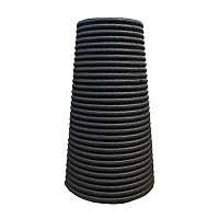 Колодец дренажный фильтрационный конический 1,5 м с люком