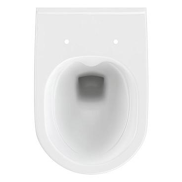 Унитаз подвесной Cersanit City безободковый с сиденьем дюропласт микролифт (S-MZ-CITY-COn-S-DL-w)