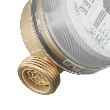 Счетчик для горячей воды Itelma WFW20 DN15 80 мм без сгонов