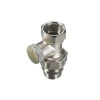 Клапан запорный Arrowhead Element 1/2 ВР(г) х 1/2 НР(ш) для радиатора (215022)