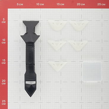 Скребок для герметика Hesler набор (669173)