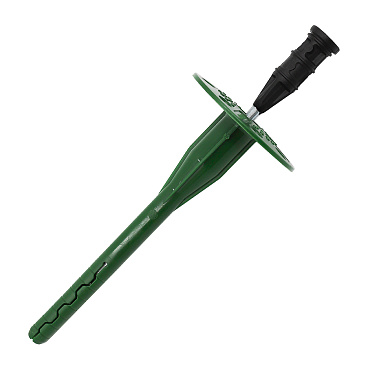 Дюбель для теплоизоляции Daxmer 10х140 мм металлический гвоздь с термоголовкой (30 шт.)