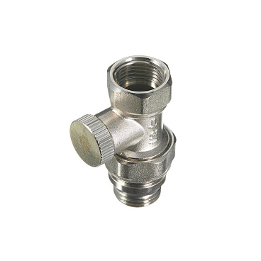 Клапан запорный Arrowhead Element 1/2 ВР(г) х 1/2 НР(ш) для радиатора (215022)