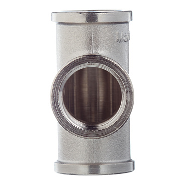 Тройник Stout 1/2 ВР(г) х 1/2 ВР(г) х 1/2 ВР(г) латунный (SFT-0020-000012)