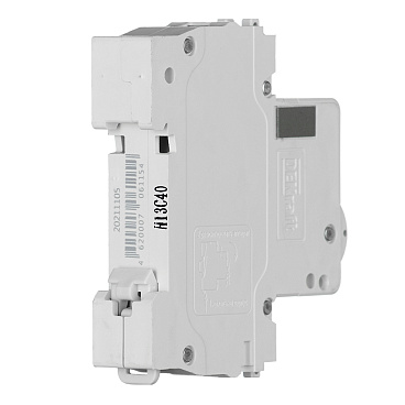 Автоматический выключатель модульный Dekraft ВА-101 1P 40А тип C 4,5 кА 220 В (11058DEK)