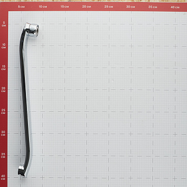 Излив для смесителя Corsa Deco с аэратором плоский 350 мм (691353)