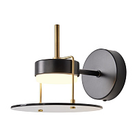 Бра Freya Moon GX53 7 Вт 230 В черное/бронза IP20 (FR5513WL-01BBZ1)
