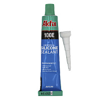 Герметик силиконовый универсальный Akfix 100E прозрачный 50 мл