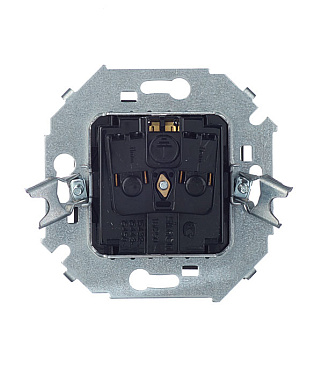 Розетка Simon 15 встраиваемая графит (1591432-038)