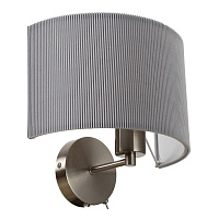 Бра Arte Lamp Mallorca E27 40 Вт 220 В серебро IP20 (A1021AP-1SS)