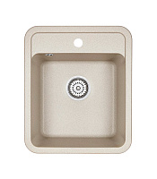 Мойка для кухни Granula Standard 50х42х19 см врезная кварц бежевая