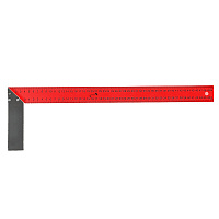 Угольник строительный Hesler 500 мм стальной