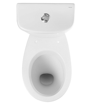 Унитаз-компакт Sanita Формат с косым выпуском с сиденьем пластик белый (WC.CC/Format/1-P/WHT.G/S1)