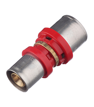 Соединитель прямой Tiemme 20(пресс) х 16(пресс)