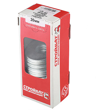 Шайба кузовная оцинкованная 20x60 мм DIN 9021 (20 шт.)