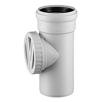 Ревизия Ostendorf SKRE d110 мм пластиковая бесшумная для внутренней канализации (335600)