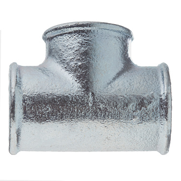 Тройник Gebo Platinum (130-6V) 1 ВР(г) х 1 ВР(г) х 1 ВР(г) чугунный оцинкованный