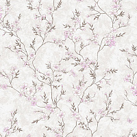 Обои бумажные Саратовские обои Виолетта Д1015-02 (0,53х10,05 м)